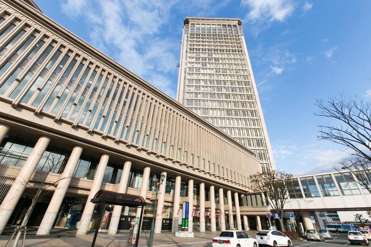 Yamagata Eki Nishiguchi Washington Hotel Экстерьер фото