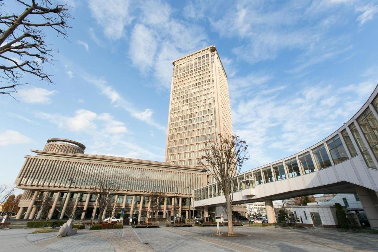Yamagata Eki Nishiguchi Washington Hotel Экстерьер фото