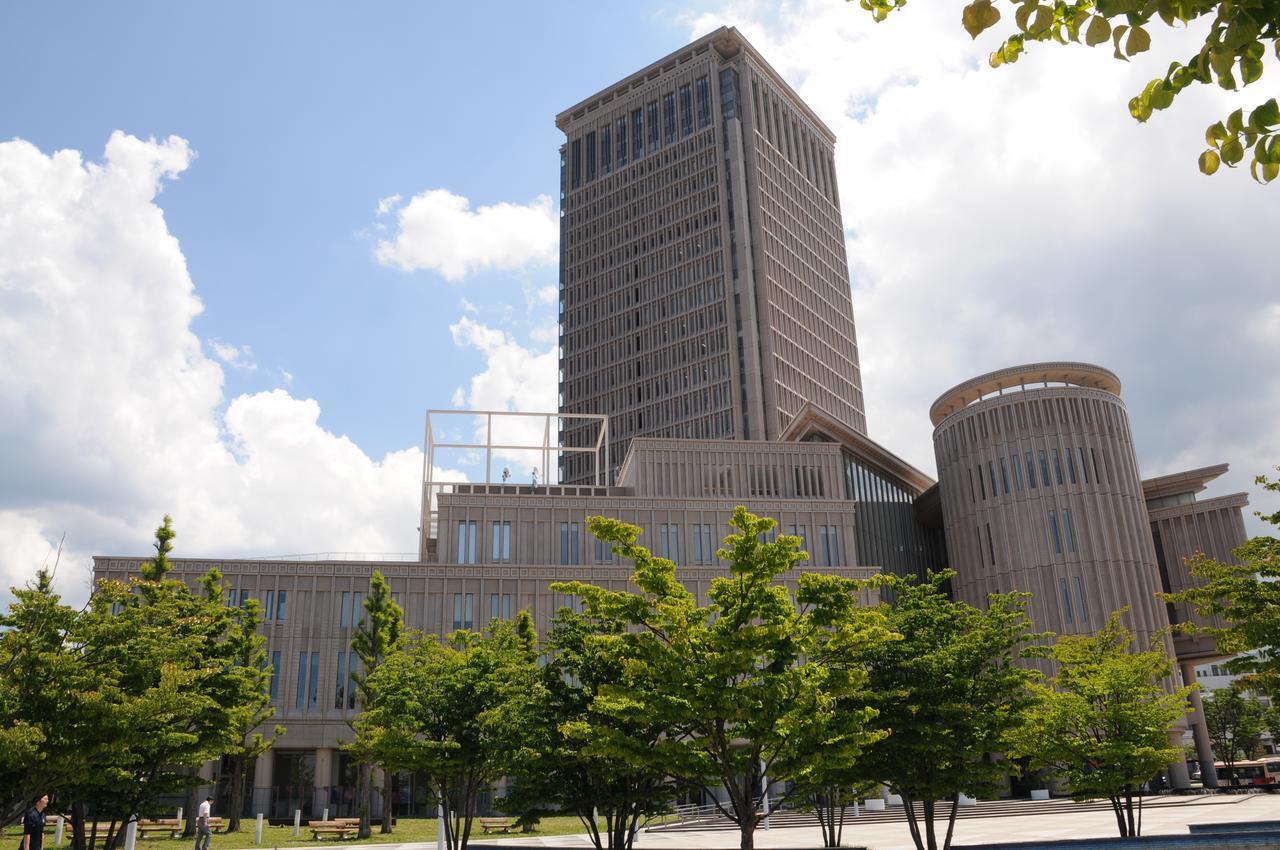 Yamagata Eki Nishiguchi Washington Hotel Экстерьер фото