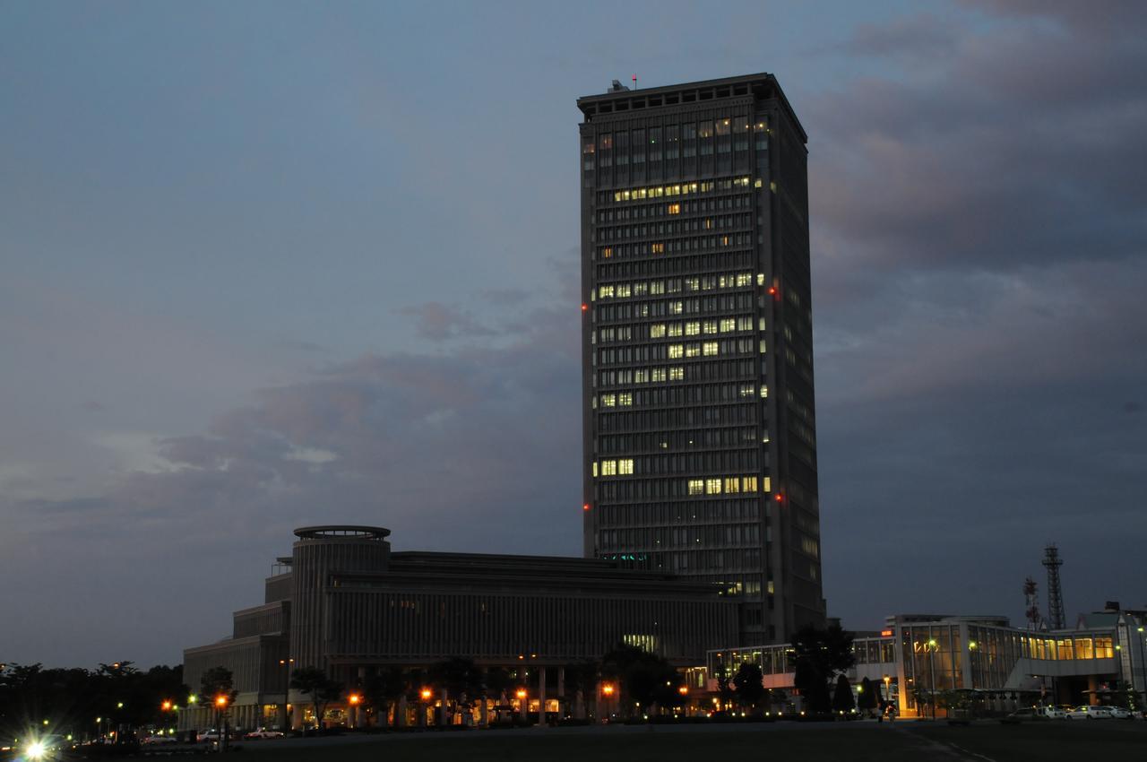 Yamagata Eki Nishiguchi Washington Hotel Экстерьер фото