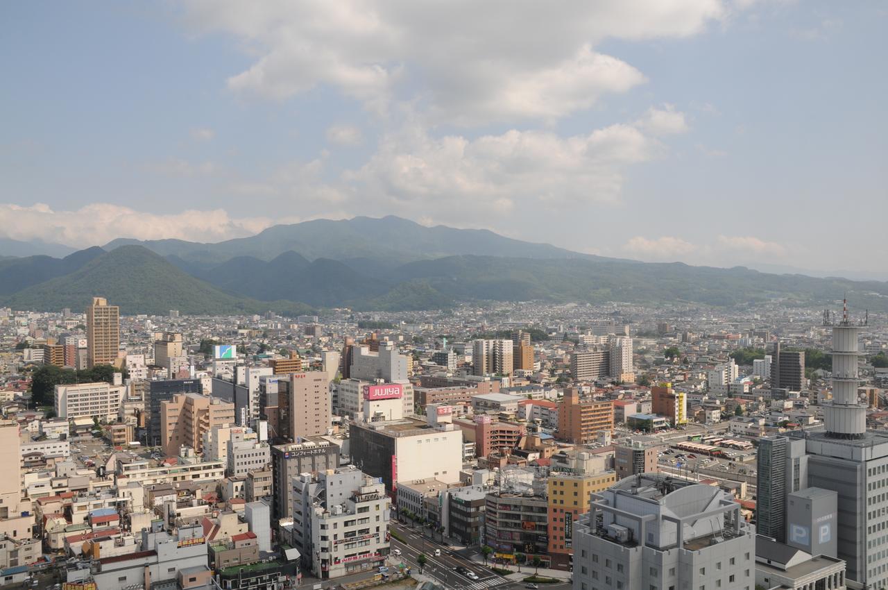 Yamagata Eki Nishiguchi Washington Hotel Экстерьер фото