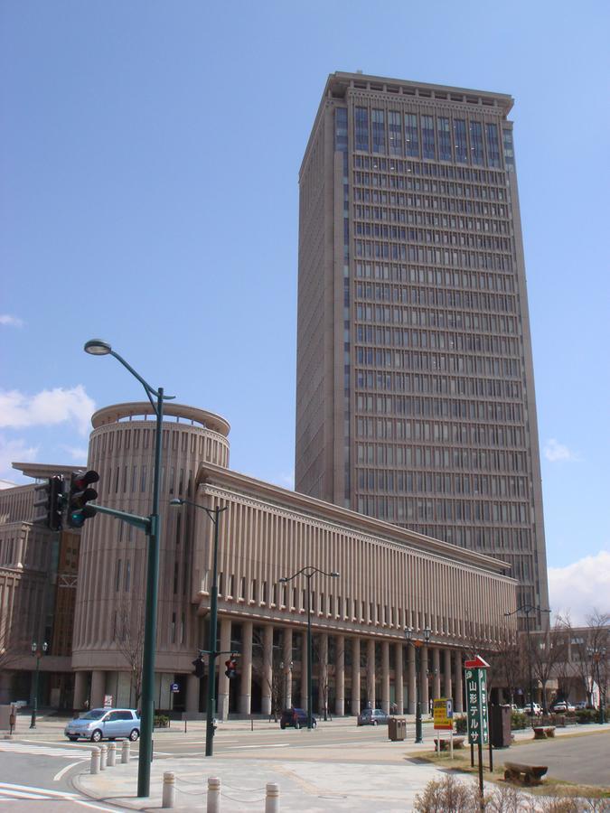 Yamagata Eki Nishiguchi Washington Hotel Экстерьер фото