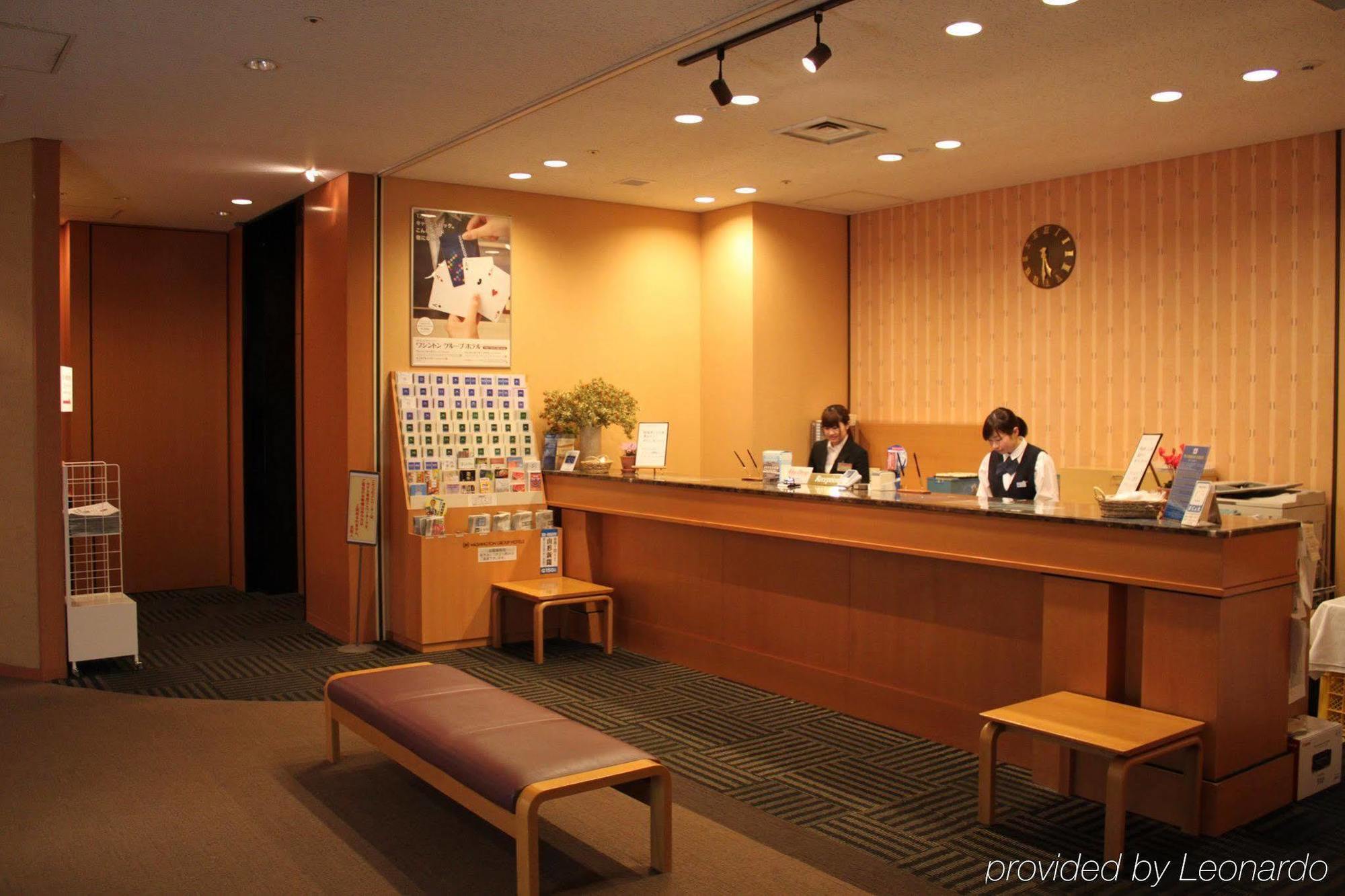 Yamagata Eki Nishiguchi Washington Hotel Интерьер фото